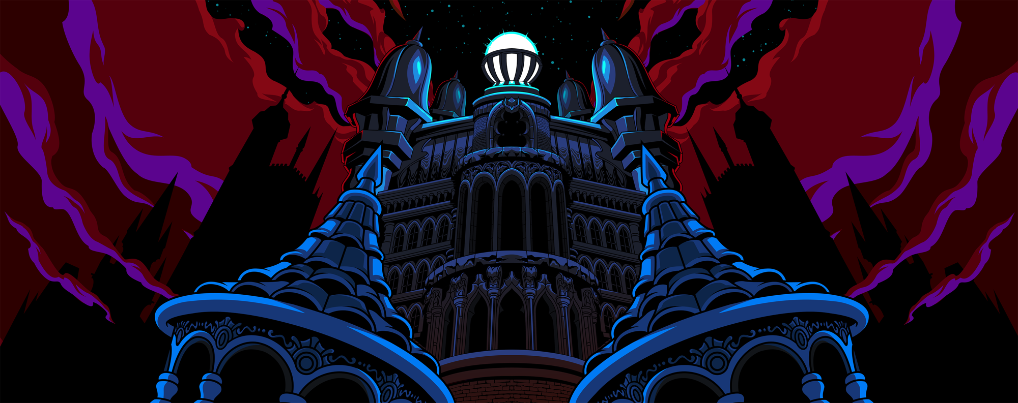 Radiant manor background art